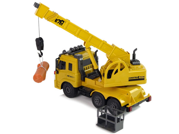 Remote Controlled Truck 1:20 Lift Crane Pilot 2.4G Sound Lights - Image 3