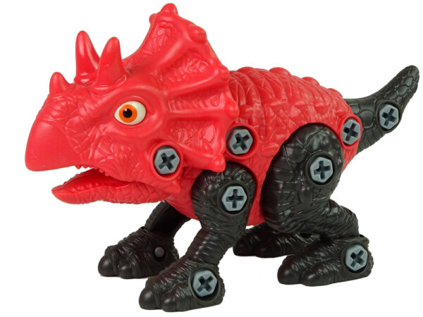 Set Dinosaur Triceratops with Egg DIY Screwdriver - Image 2