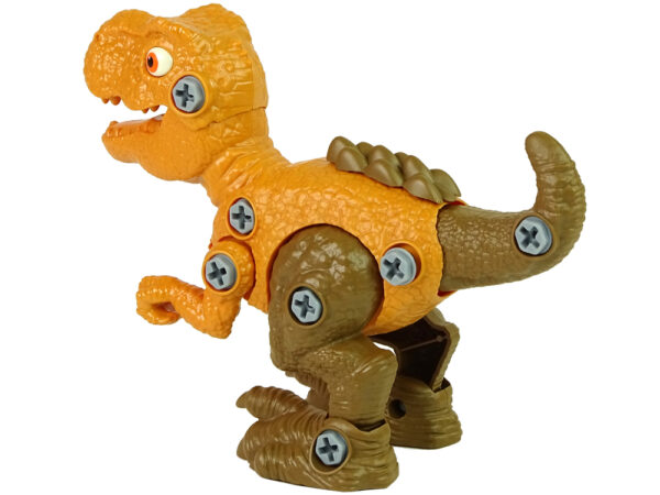 Dinosaur Tyrannosaurus Rex set with Egg DIY Screwdriver Orange - Image 3