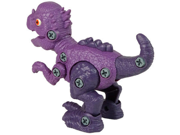 Set Dinosaur Stygimoloch with Egg DIY Screwdriver Purple - Image 4