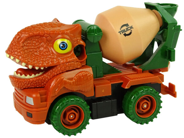 Concrete Truck Dinosaur Unwrecker Orange Accessories - Image 2