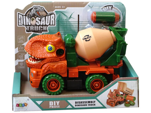 Concrete Truck Dinosaur Unwrecker Orange Accessories - Image 5