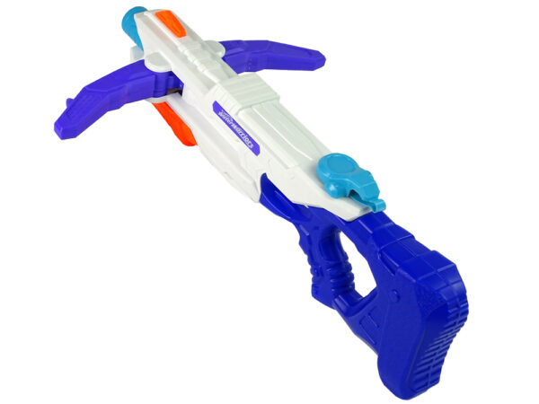 Water Gun 1000ml White-Blue Extendable Arm - Image 3