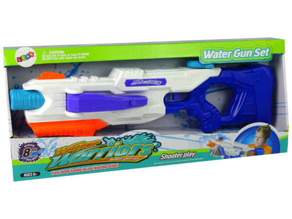 Water Gun 1000ml White-Blue Extendable Arm - Image 4