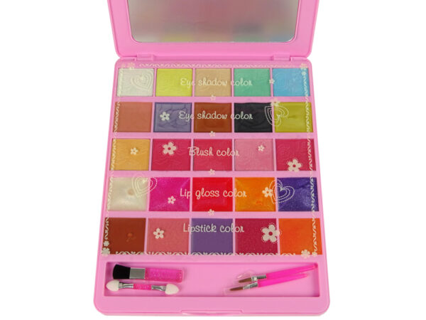 Beauty Set Palette Mirror Shadows Gloss - Image 4