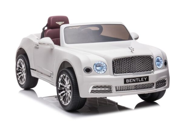 Licencirani auto na akumulator Bentley Mulsanne - bijeli