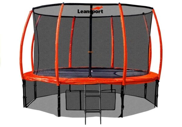 Trampolin 8ft - crno/crveni