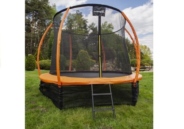 Trampolin 8ft - crno/crveni - Image 2