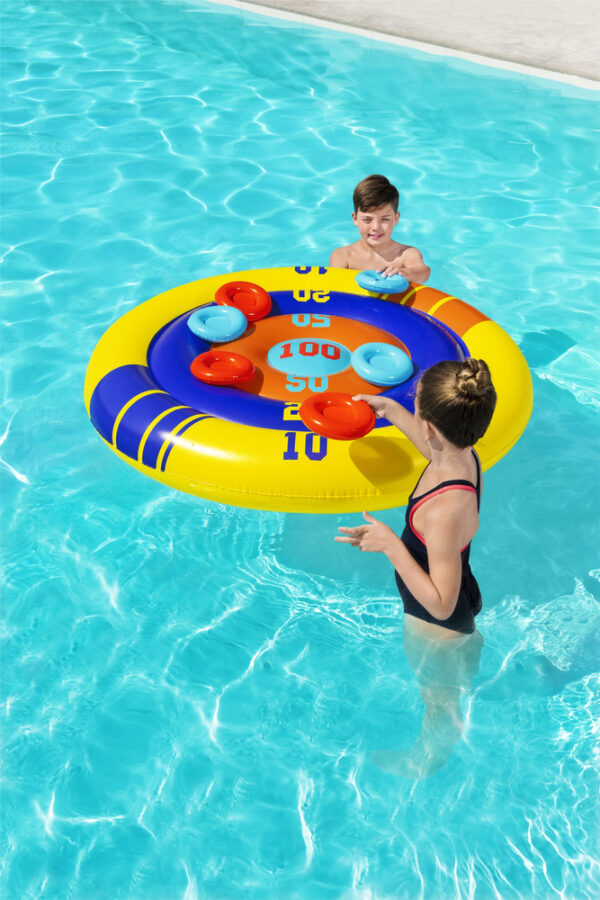 Inflatable Pool Game Arcade Shield, Frisbee 140 cm Bestway 52566 - Image 6