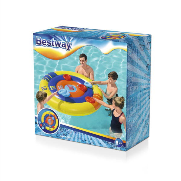 Inflatable Pool Game Arcade Shield, Frisbee 140 cm Bestway 52566 - Image 8