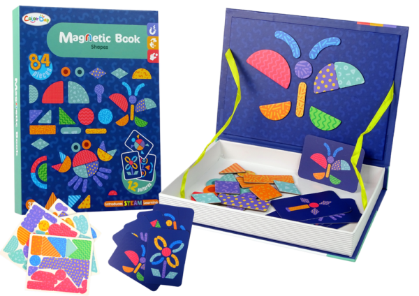 Magnetic Puzzle Book Shapes Cards