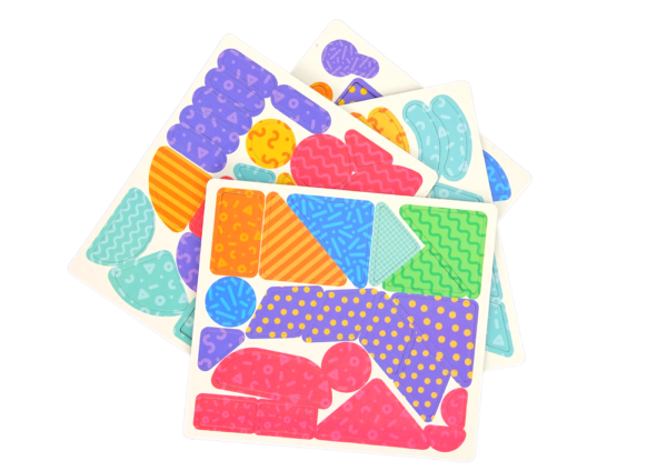 Magnetic Puzzle Book Shapes Cards - Image 4