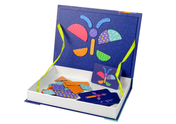 Magnetic Puzzle Book Shapes Cards - Image 2