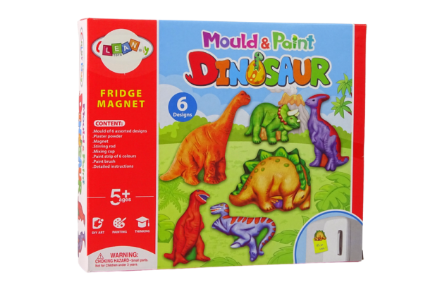 DIY Painting Kit Dinosaurs Plaster Magnets - Image 4