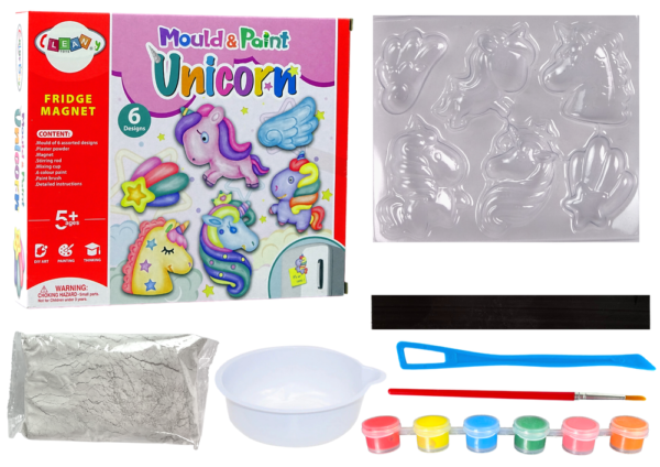 DIY Unicorn Painting Kit Plaster Magnets