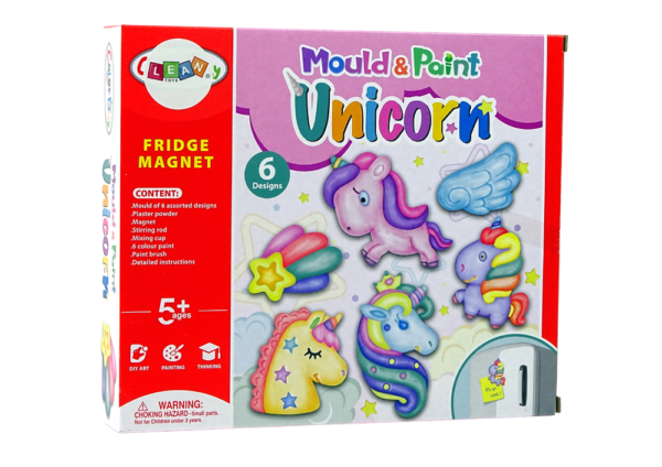 DIY Unicorn Painting Kit Plaster Magnets - Image 4