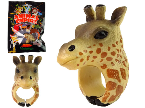 Hand Ring Educational Animals Giraffe