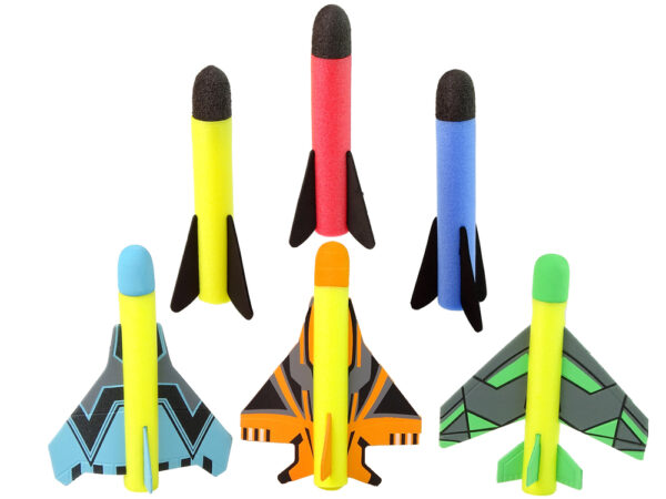 Foam Rocket Catapult Pump Launcher Game - Image 3