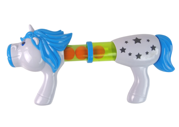 Soft Ball Launcher Gun Unicorn Blue - Image 6