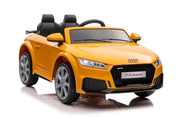 Licencirani auto na akumulator Audi TTRS - žuti