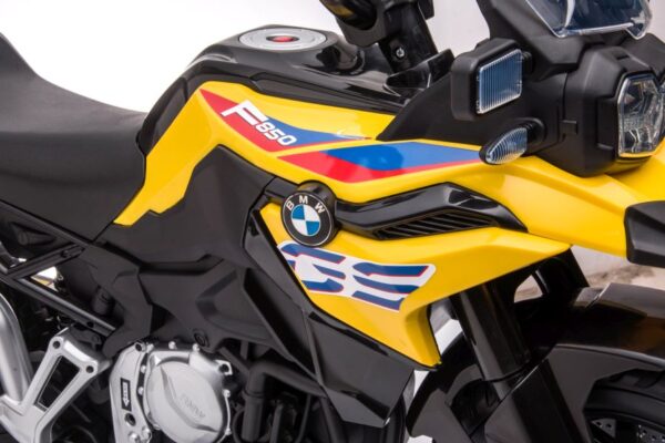 Licencirni motor na akumulator BMW F850  - žuti - Image 12