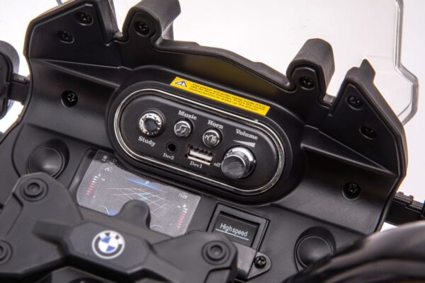 Licencirni motor na akumulator BMW F850  - žuti - Image 9