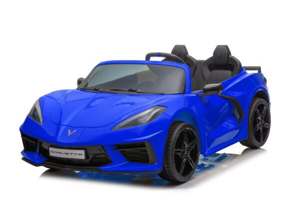 Licencirani auto na akumulator Corvette Stingray TR2203 - dvosjed - plavi - Image 2