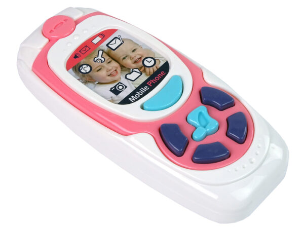 Children's Educational Mobile Phone Melody Pink - Image 3