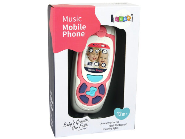 Children's Educational Mobile Phone Melody Pink - Image 4