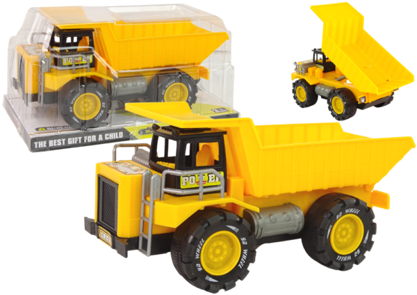 Tipper Lift Trailer Yellow