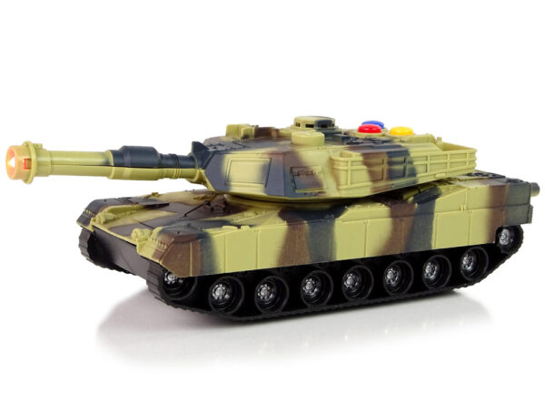 Military Tank 1:32 Moro Brown Sound Lights - Image 2