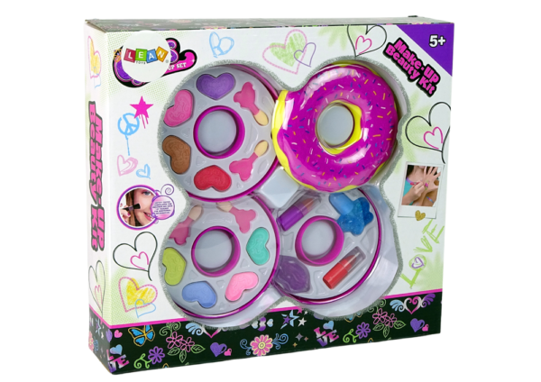 Donut Eye Shadow Lipstick Palette For Kids - Image 3