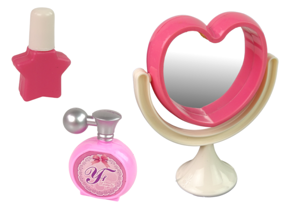 Beauty set for the little lady Hairdressing accessories + battery-operated hairdryer - Image 3