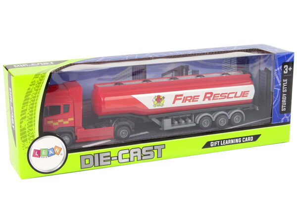 Red Fire Brigade Tank Truck 30 cm Long - Image 4