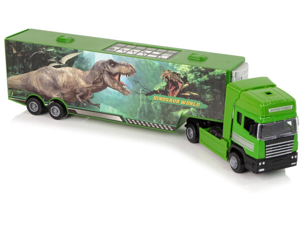 Large Dinosaur transport truck Sliding staircase opening entrance Metal parts - Image 4