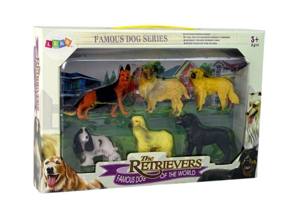 Set of 6 Figures  Purebred Dogs Famous Dog of the World - Image 3