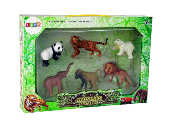 Set of 6 Wild Animals Figures  Animals Of The World - Image 3