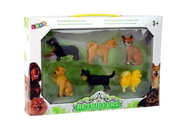 Set of 6 Figures  Purebred Dogs  Famous Dog of the World - Image 3