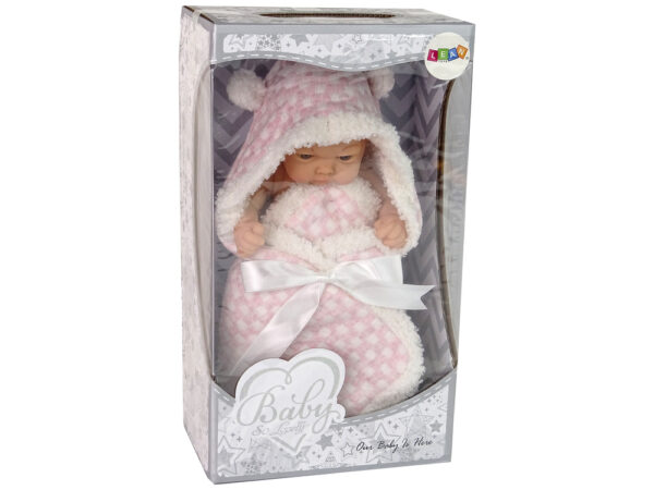 Sweet Baby Bean Puppet Pink Bow - Image 3