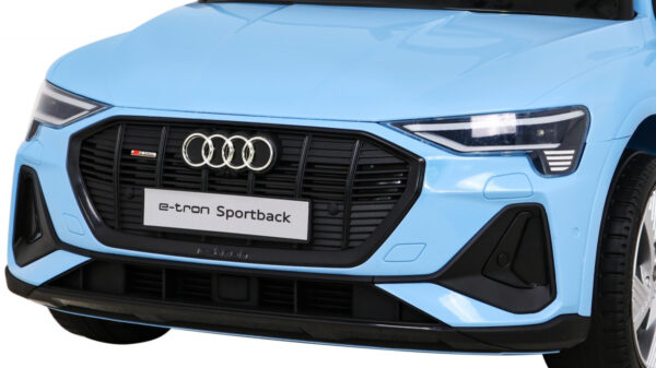 Licencirani auto na akumulator Audi E-Tron Sportback - plavi - Image 11