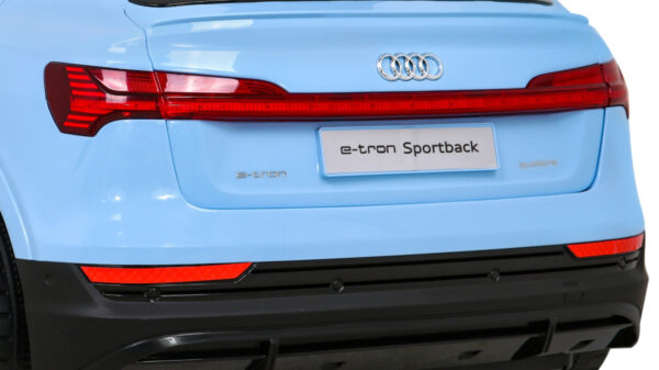 Licencirani auto na akumulator Audi E-Tron Sportback - plavi - Image 12