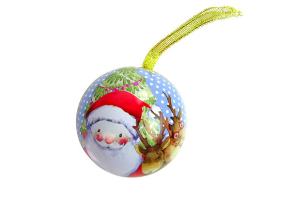 Christmas Metal Bomb Christmas Tree Ornament Father Christmas - Image 2