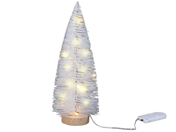 Decorative White Christmas Tree Christmas lights Christmas decoration - Image 2