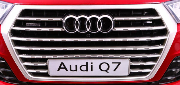 Licencirani auto na akumulator Audi Q7 - crveni/lakirani - Image 2