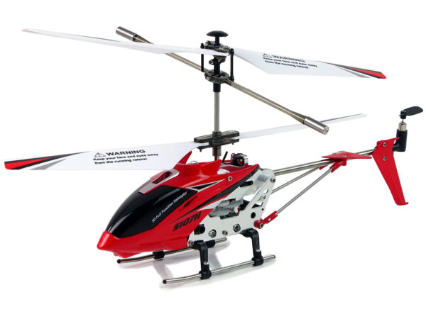 Helikopter SYMA S107H Zdalnie Sterowany 2,4G Czerwony - Image 2