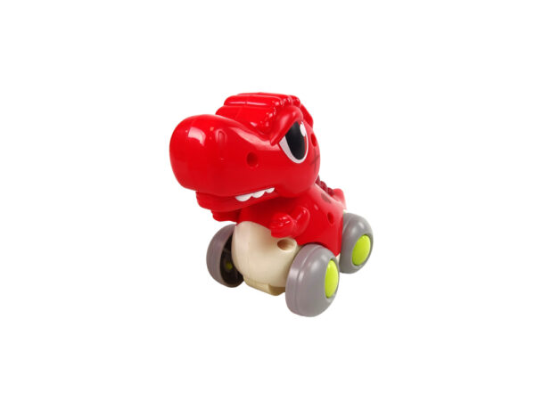 Dinosaur On Wheels T-Rex Red Figurine - Image 2