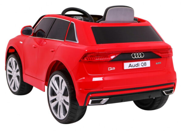 Licencirani auto na akumulator Audi  Q8 LIFT  - crveni - Image 5