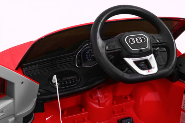 Licencirani auto na akumulator Audi  Q8 LIFT  - crveni - Image 10