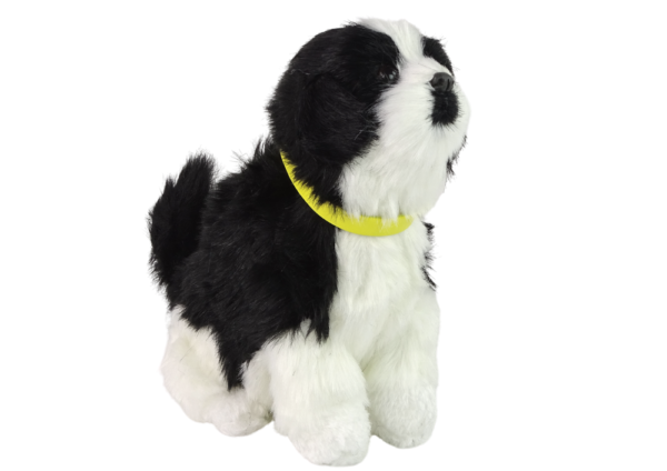 Interactive Plush Dog Soft fur Border Collie breed