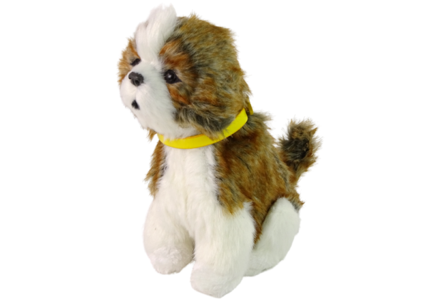 Interactive Plush Dog Soft fur Shitzu breed - Image 2